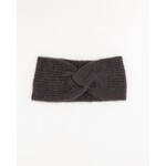 Gebreide haarband winter Vesper bruin