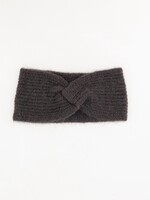 Gebreide haarband winter Vesper bruin