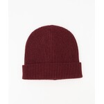 Gebreide muts Lena bordeaux