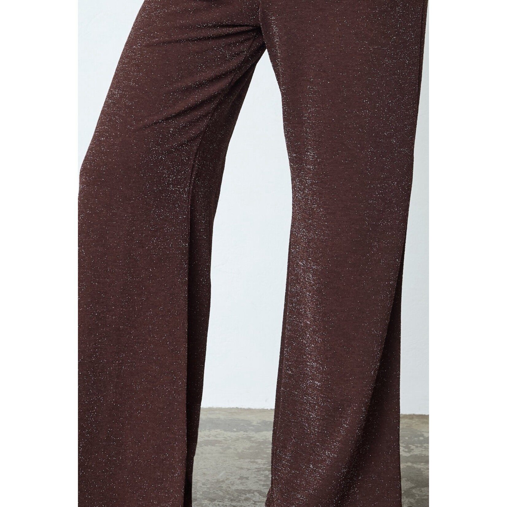 SistersPoint Glut pants bruin glitter