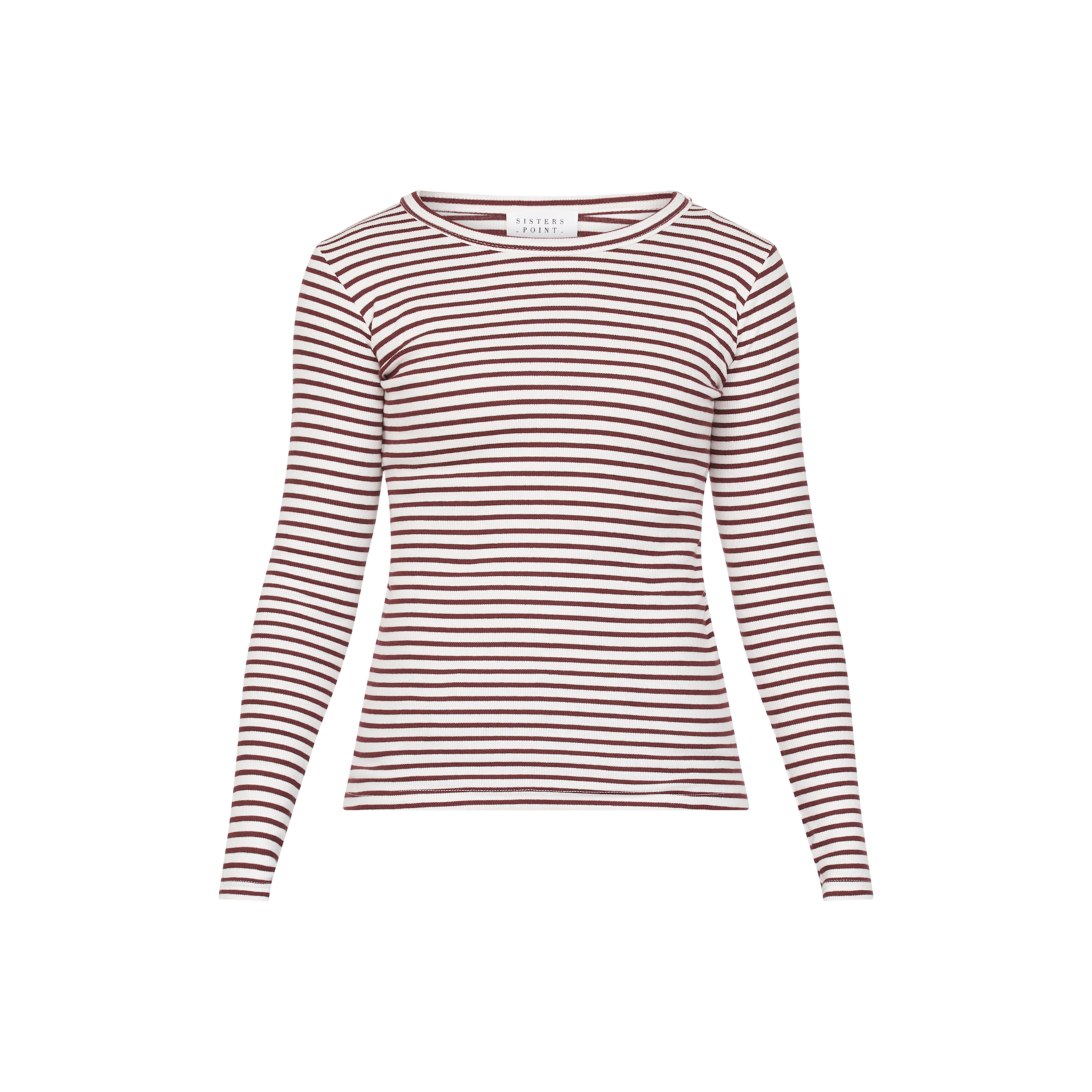 Sisters Point Eike LS stripe bordeaux