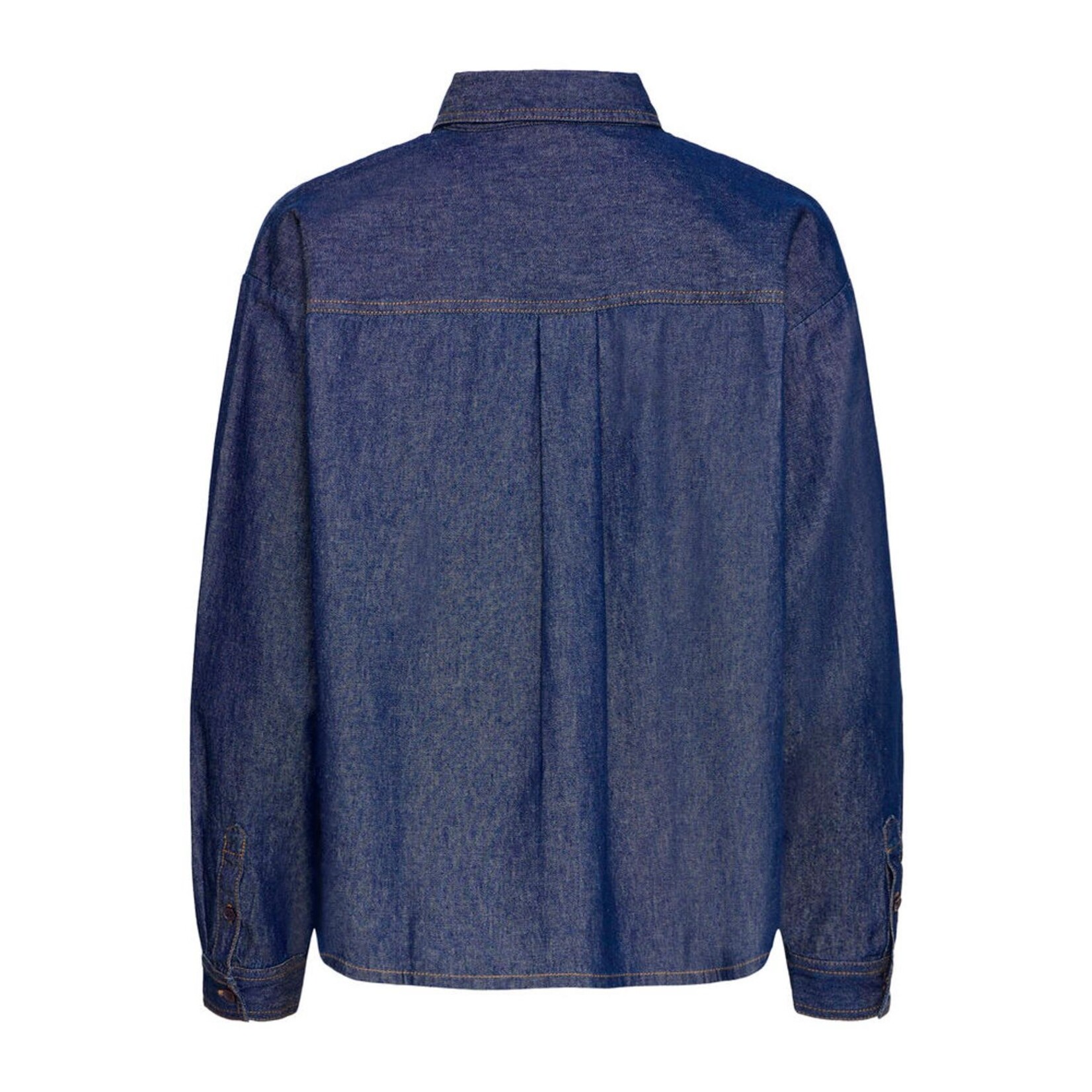 ICHI Iharcher blouse denim blue