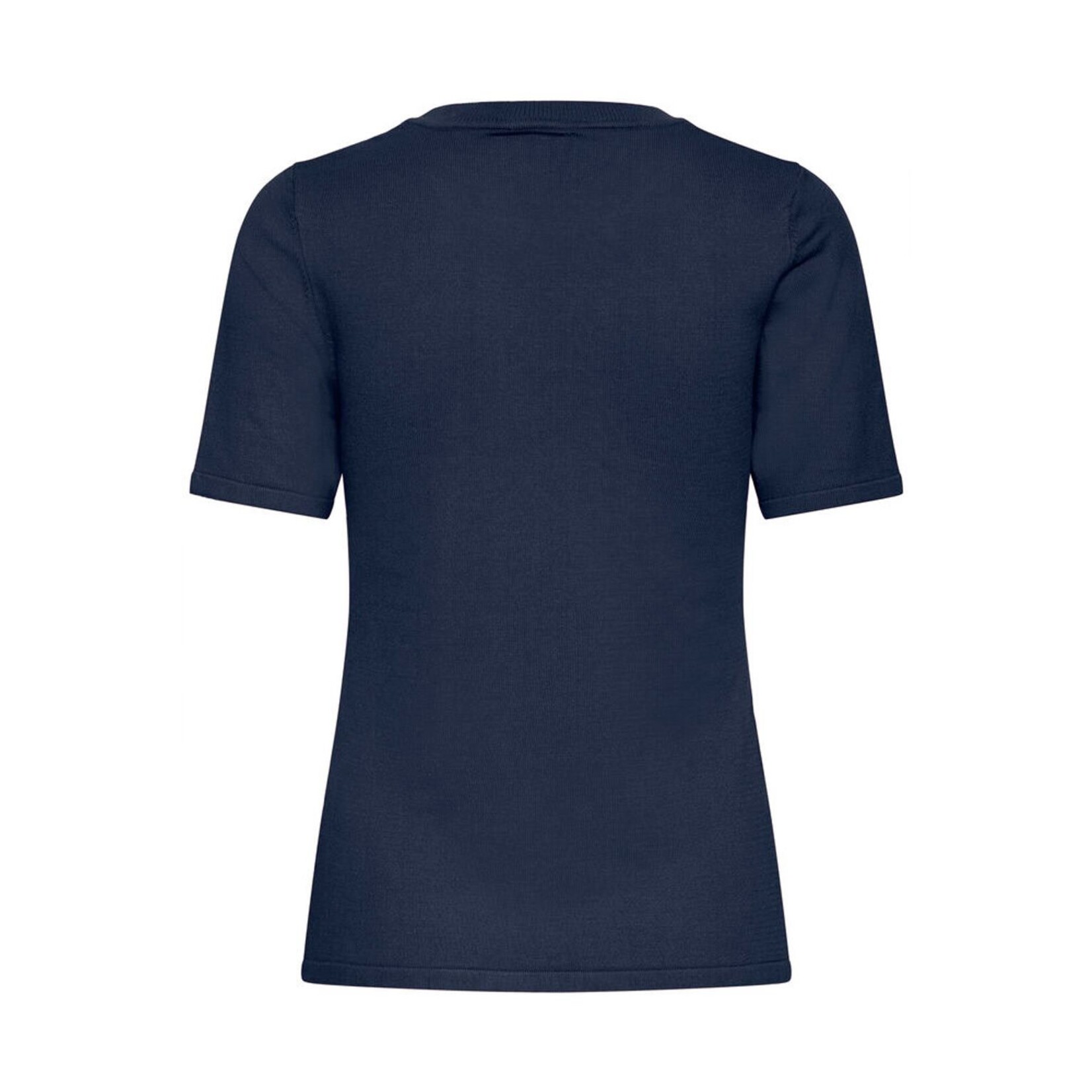 ICHI Ihluls shirt korte mouw navy