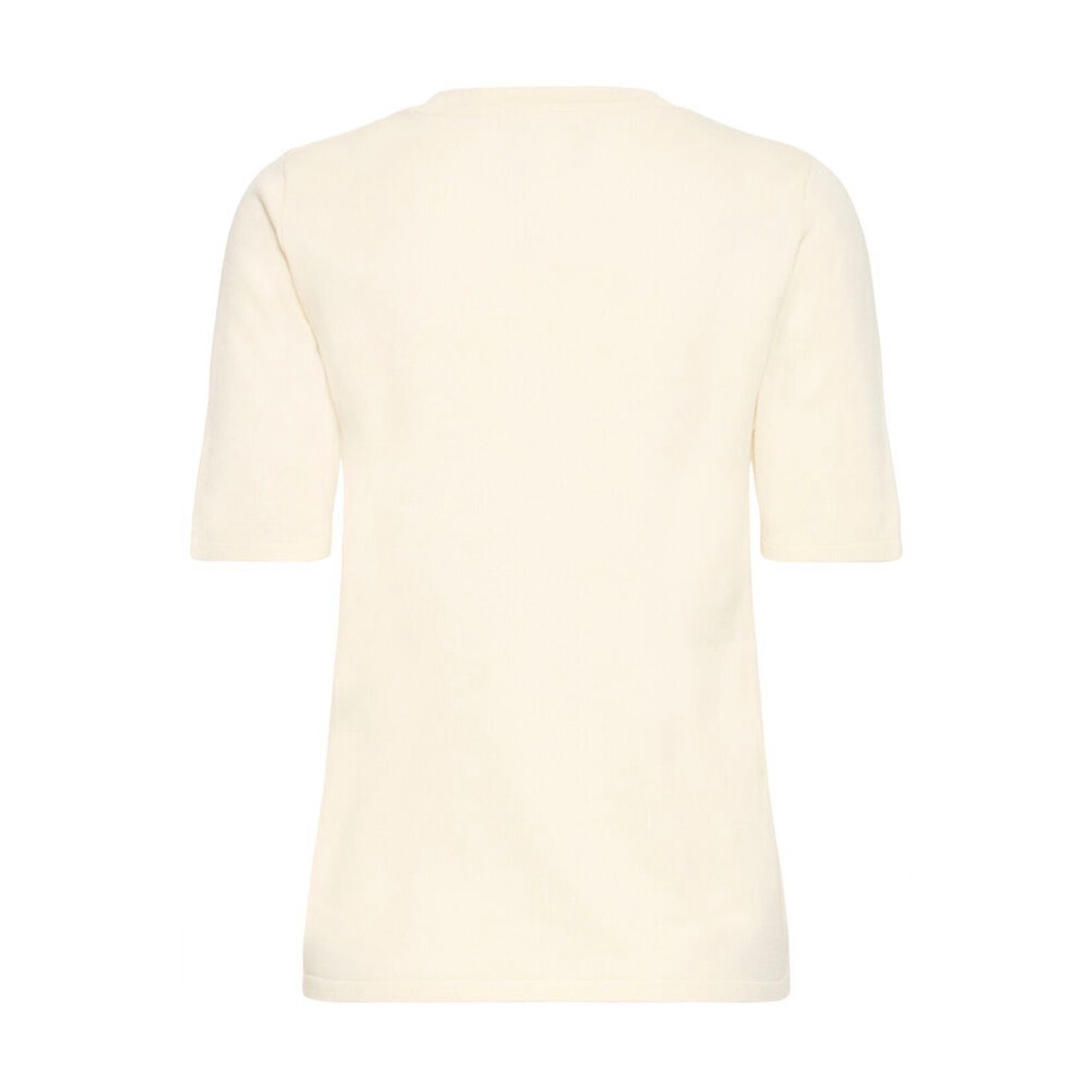 ICHI Ihluls shirt korte mouw beige