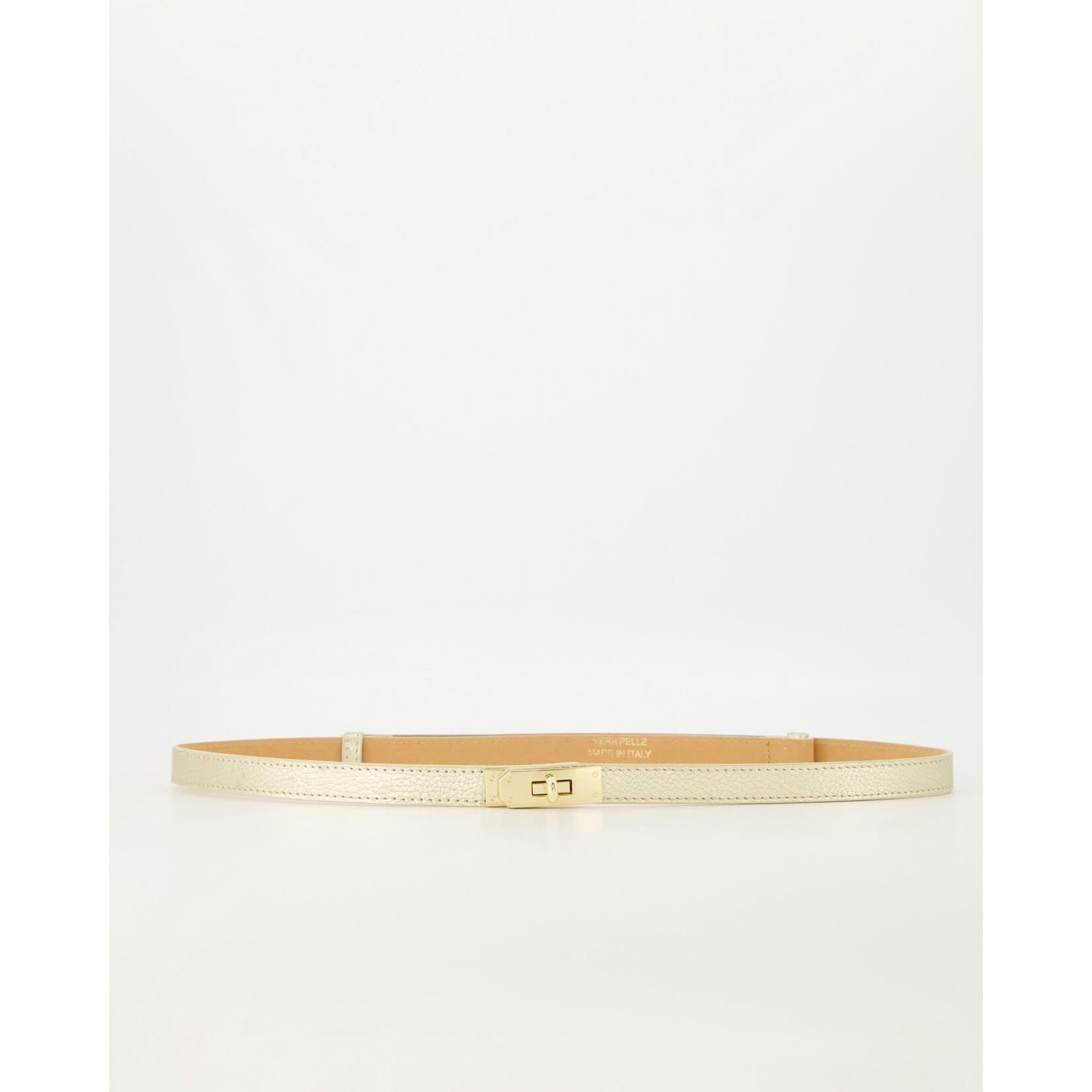 Leren riem Vera one size goud
