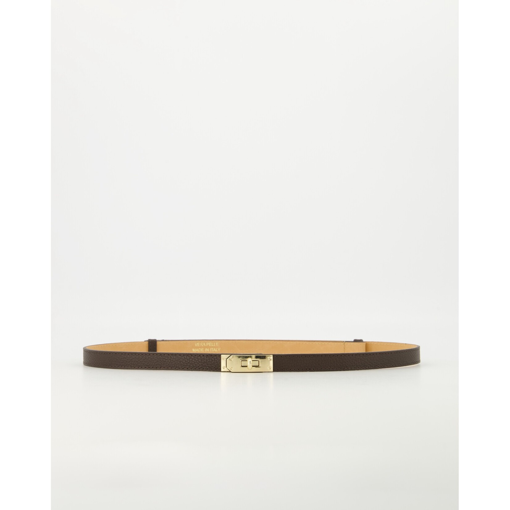 Leren riem Vera one size bruin