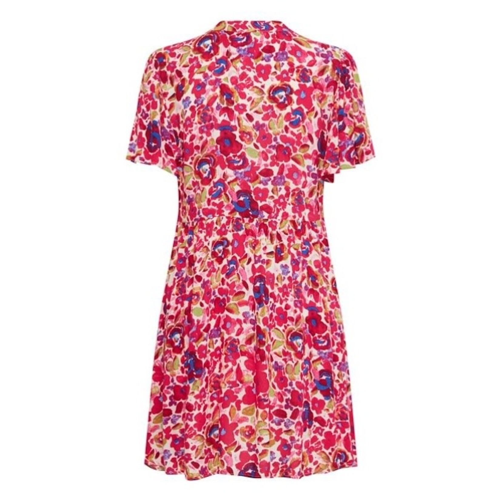 ICHI Ihmarrakech dress 15  pink flower