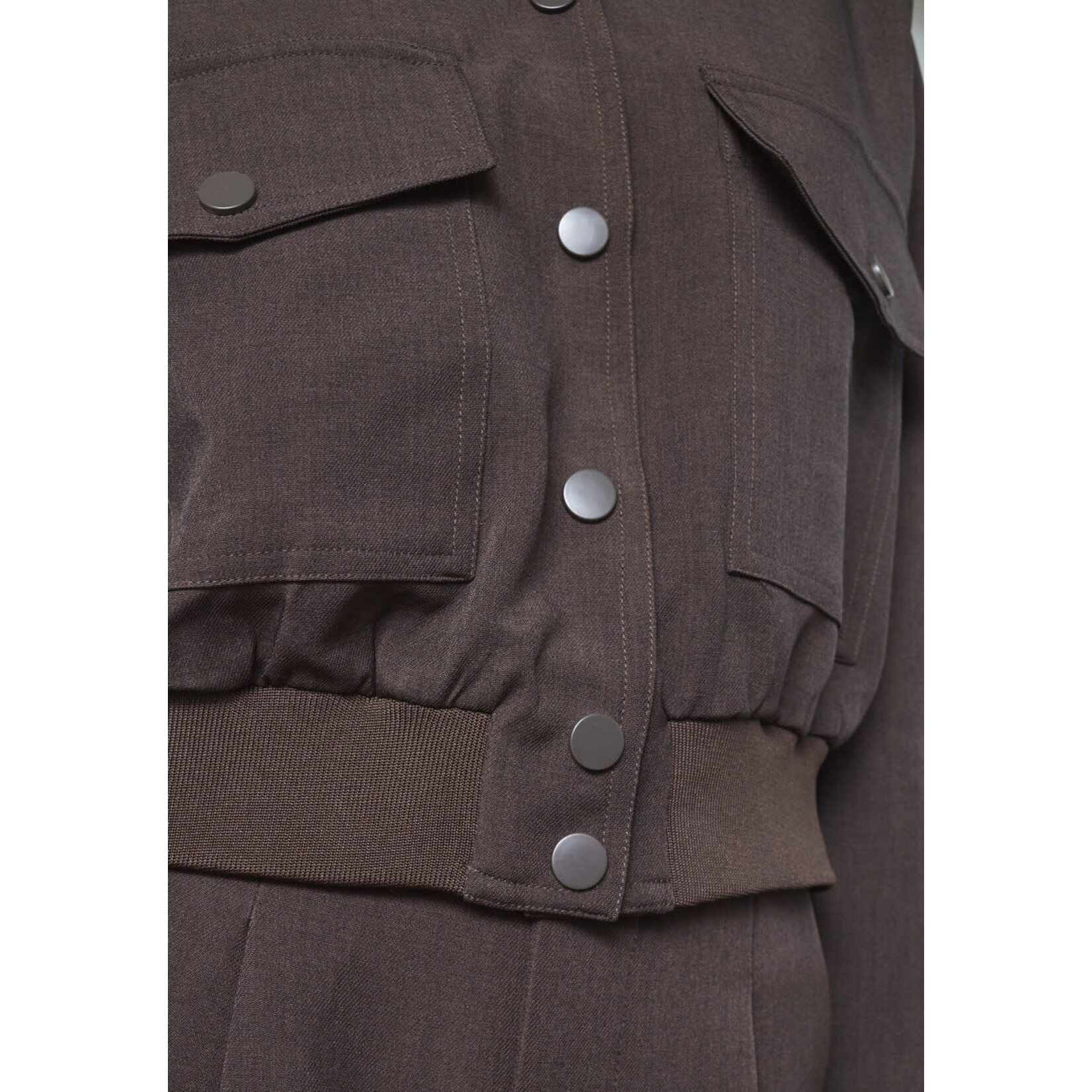 Sisters Point Garwin bomber jas donker bruin