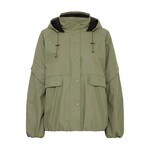 ICHI Regenjas Ihtazo kort groen