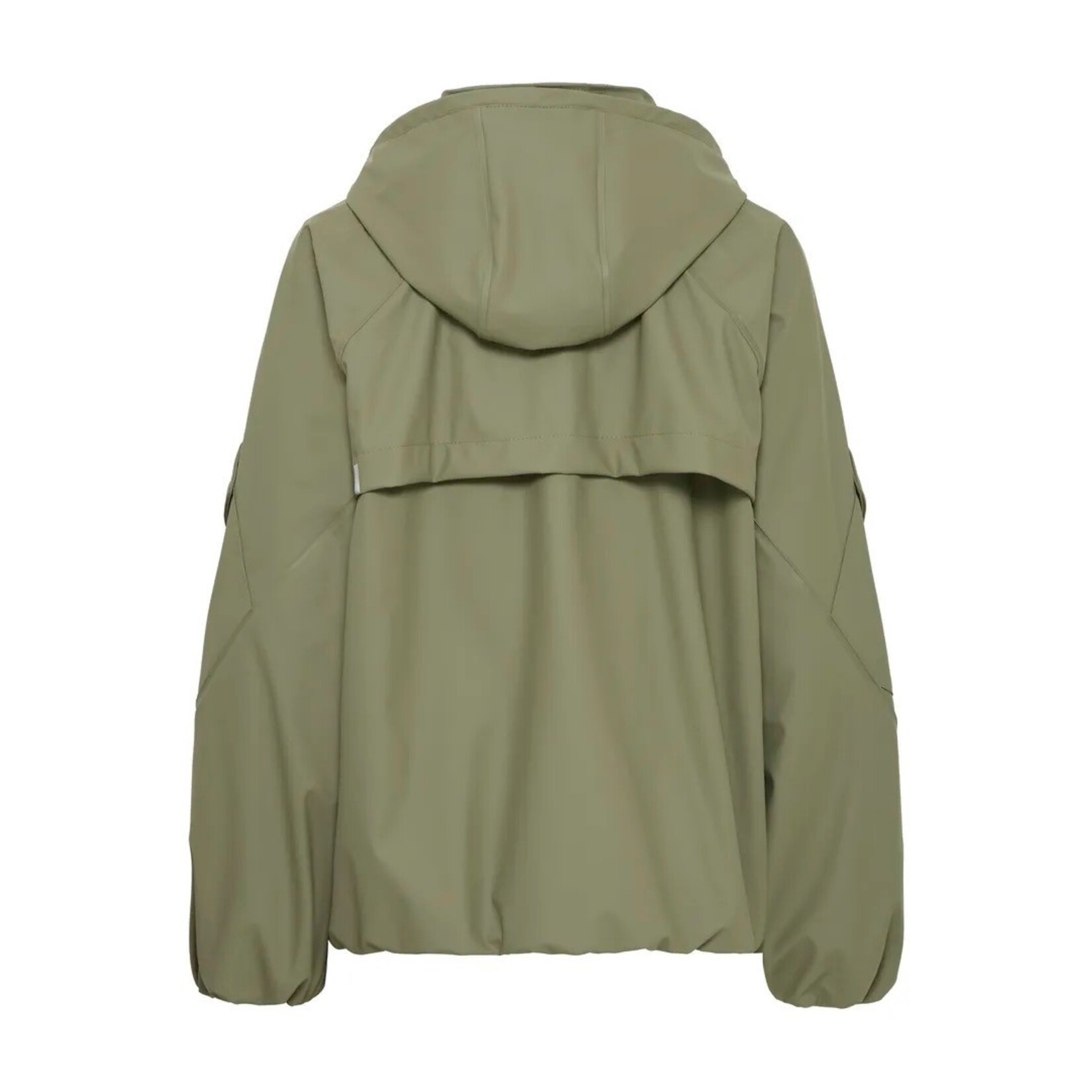 ICHI Regenjas Ihtazo kort groen