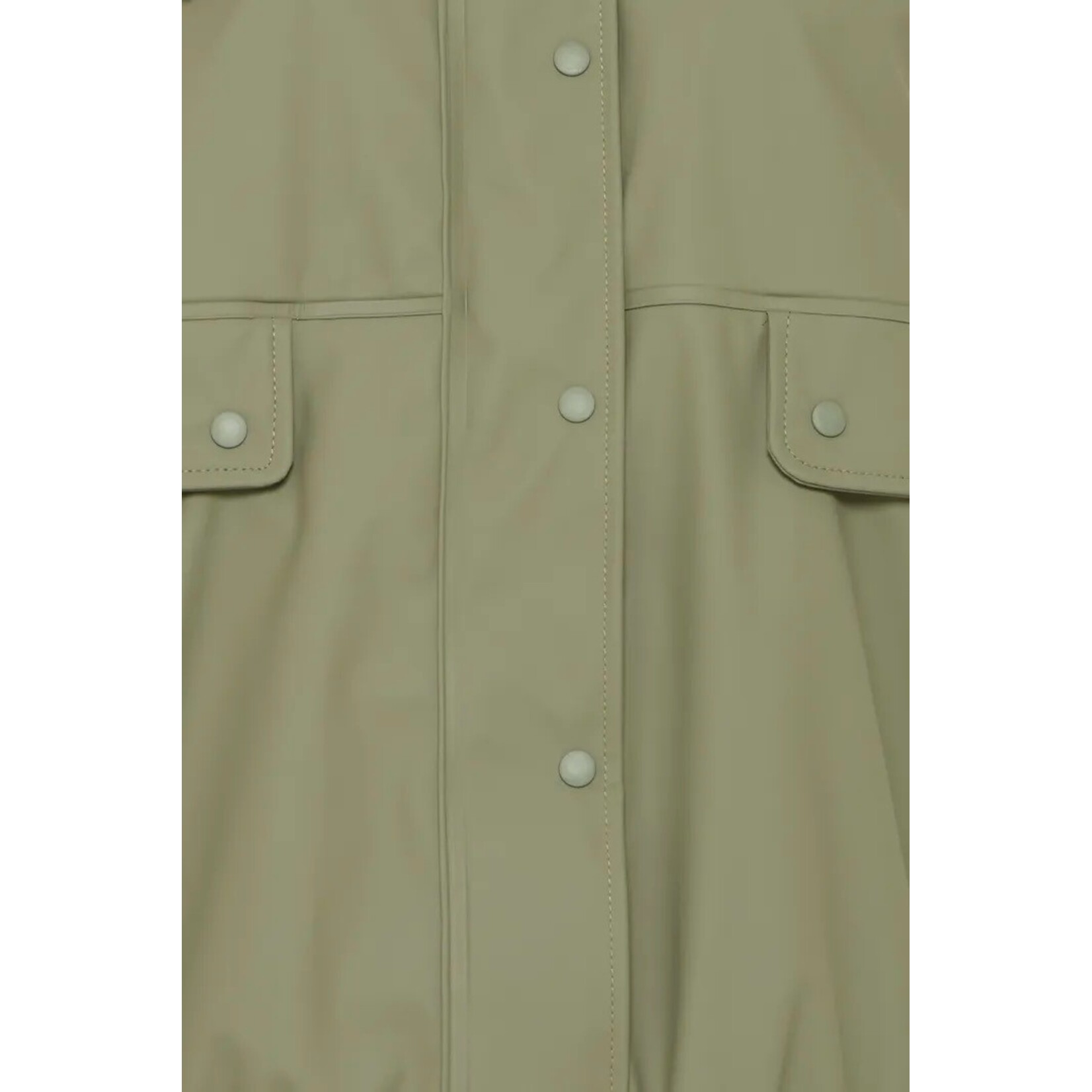 ICHI Regenjas Ihtazo kort groen