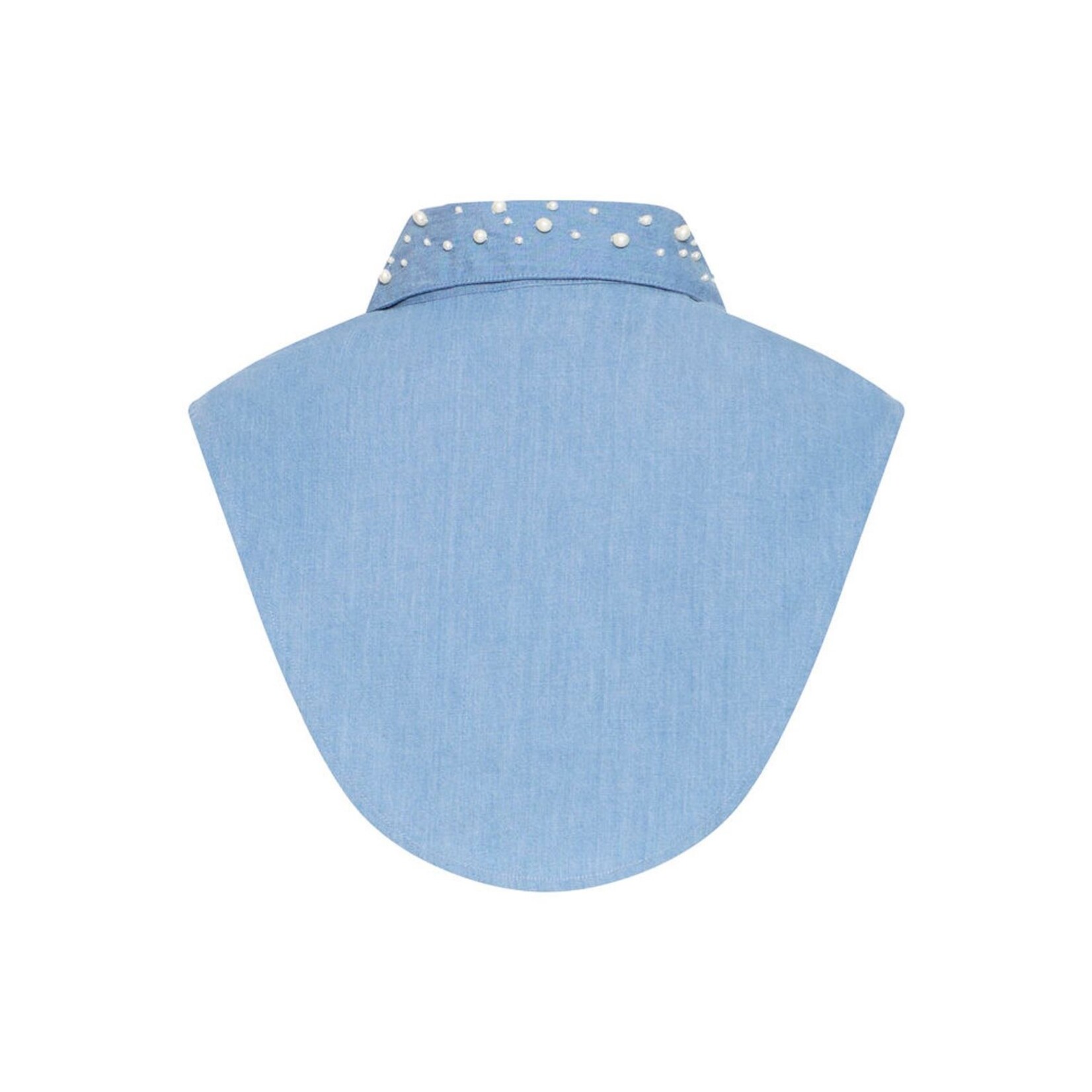 ICHI Iaanine kraagje parels blue
