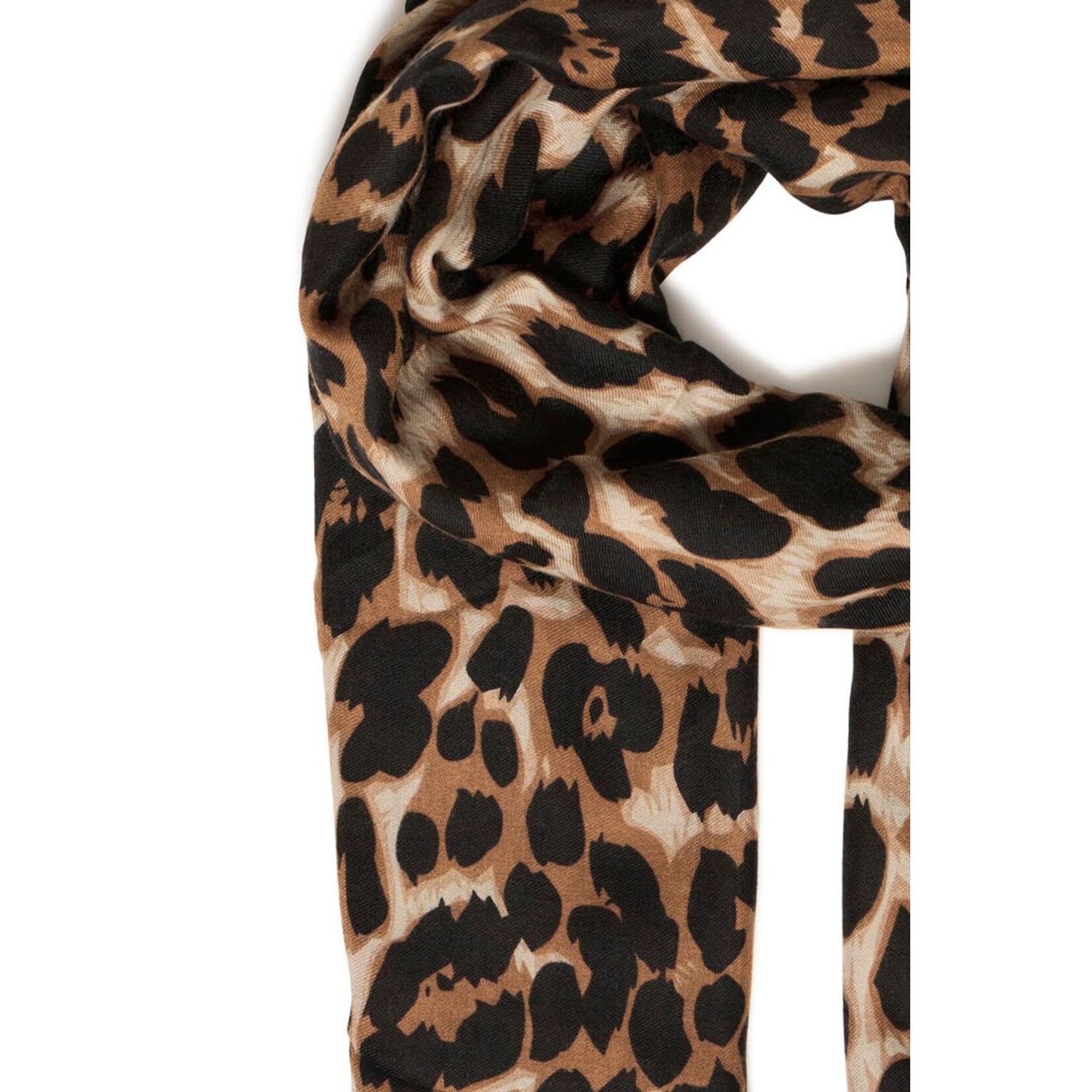 ICHI Iagate sjaal leopard