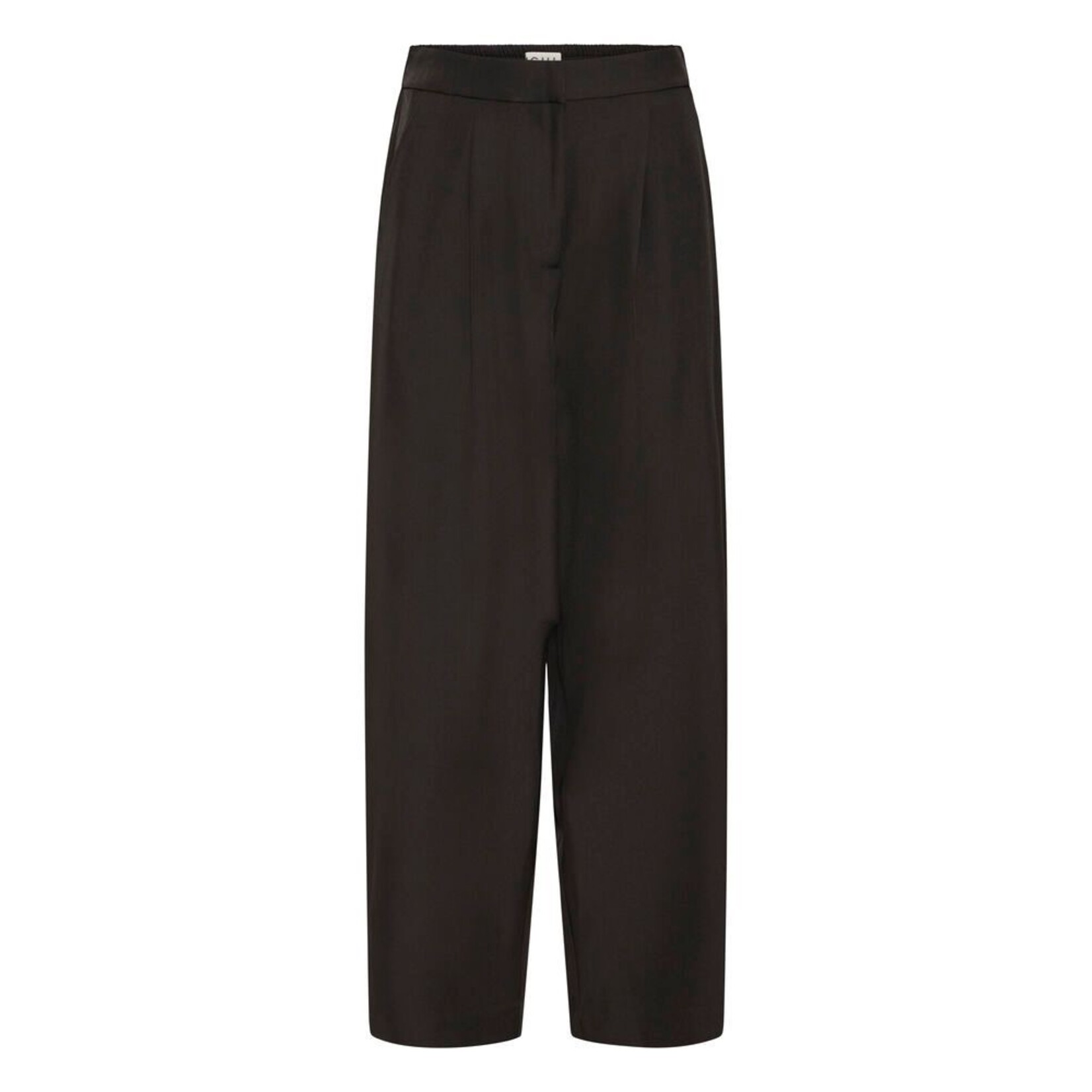 ICHI Ihfava Barrel pantalon zwart