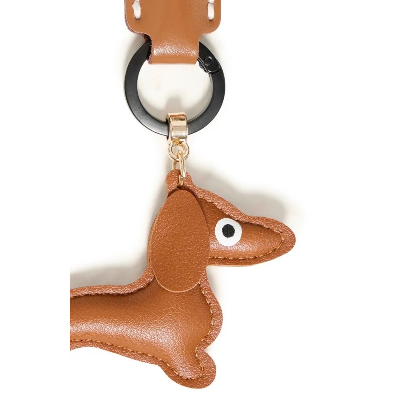 ICHI Iaasa sleutelhanger hondje bruin