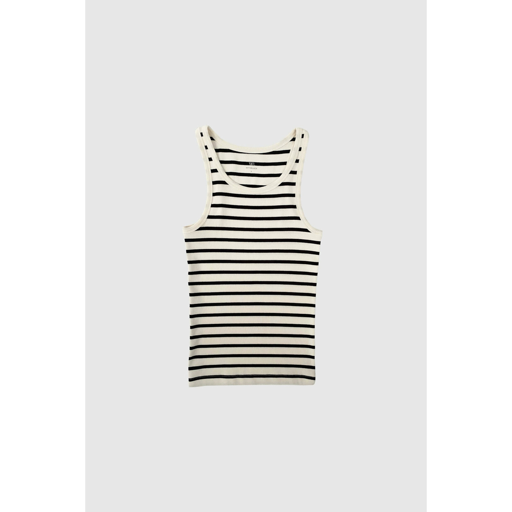 With Black Withblack Dordi tanktop streep navy