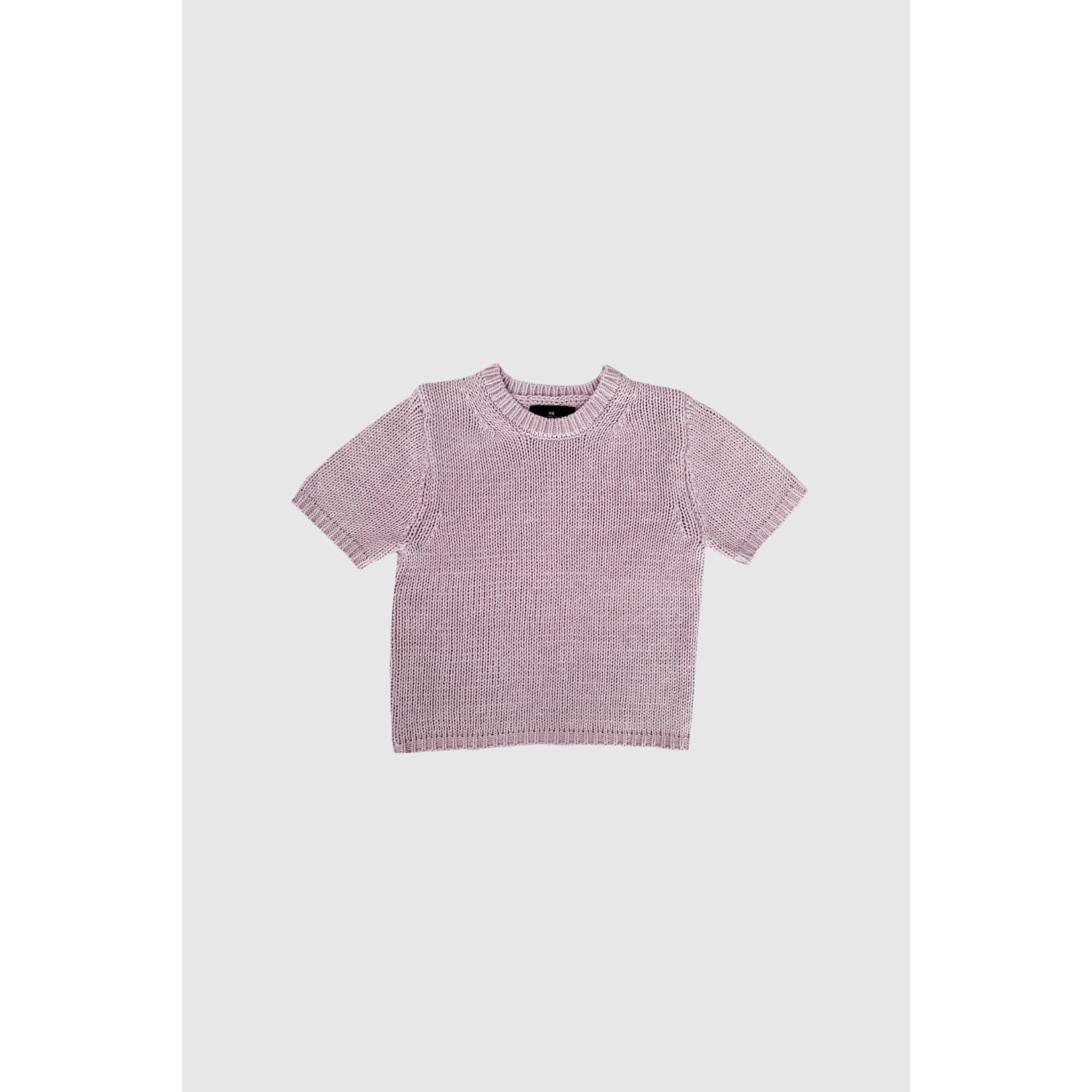 With Black Withblack Elinore SS gebreide top wol lavendel