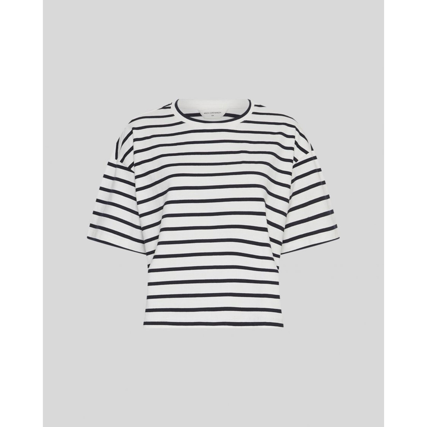 Moss Copenhagen Leana t-shirt streep navy