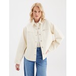 C.O.J. COJ spijkerjasje / blouse Tamara ecru denim