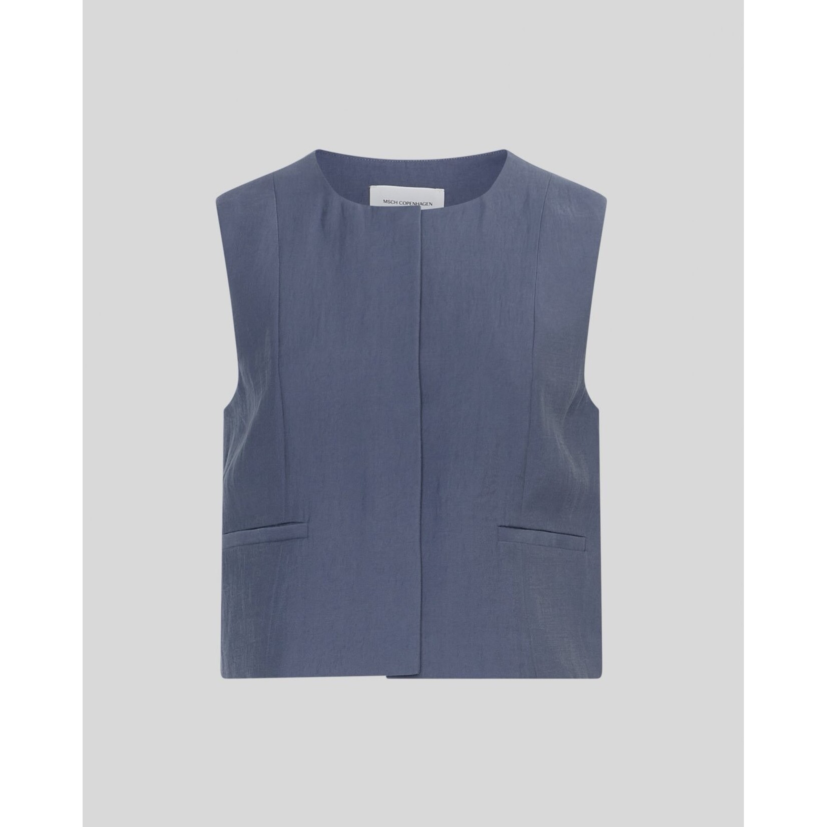 Moss Copenhagen Frode Gilet  blauw