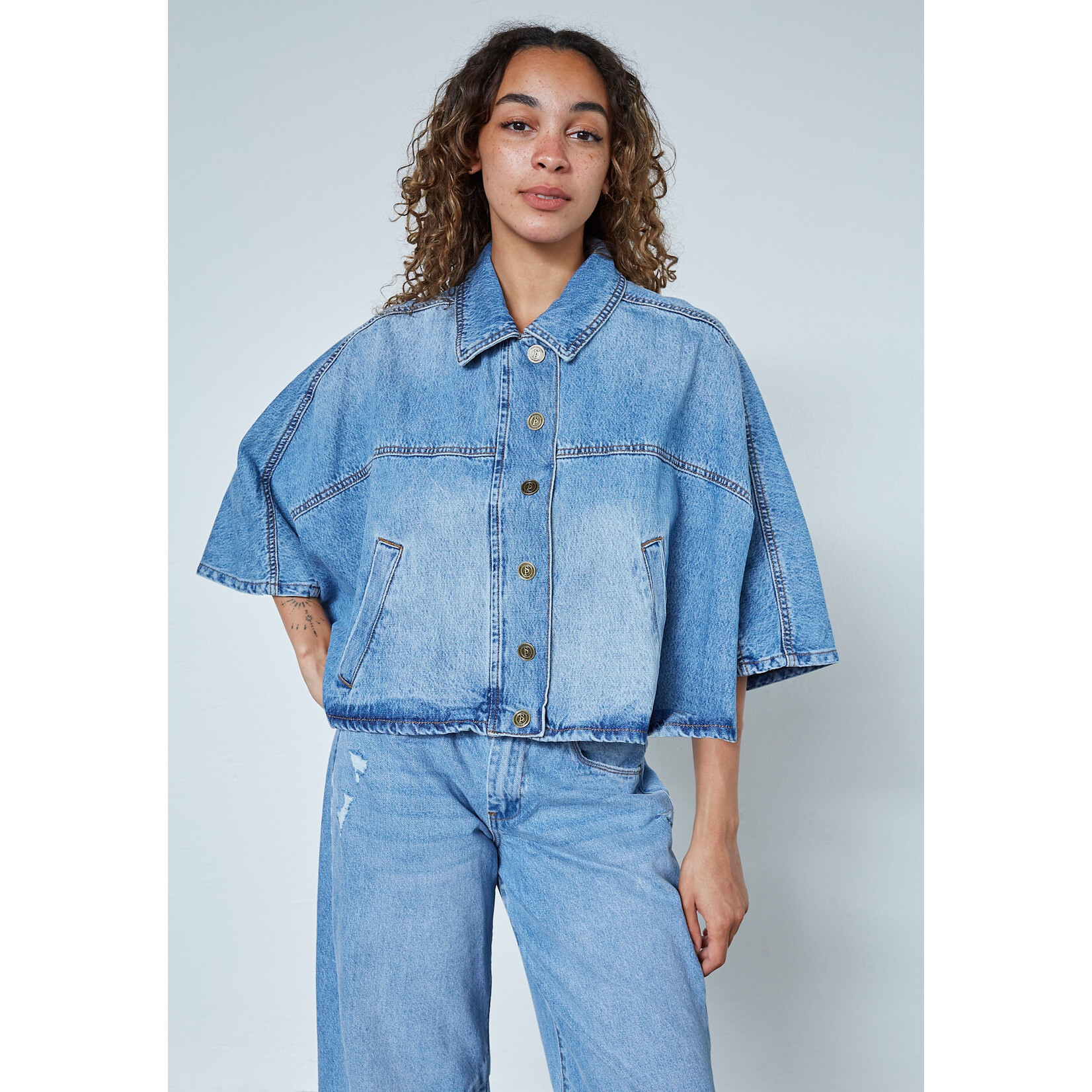 Sisters Point Felka jasje denim