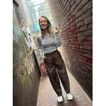 Sisters Point barrel pantalon Edith bruin