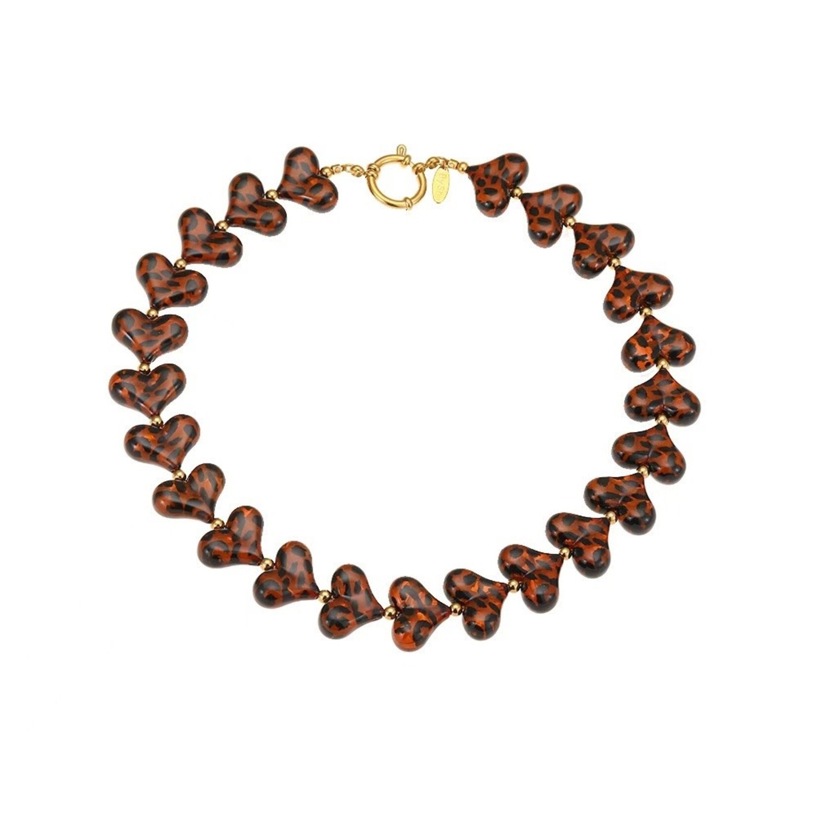ByShir BY SHIR KETTING LUXE LUIPAARD HART BRUIN