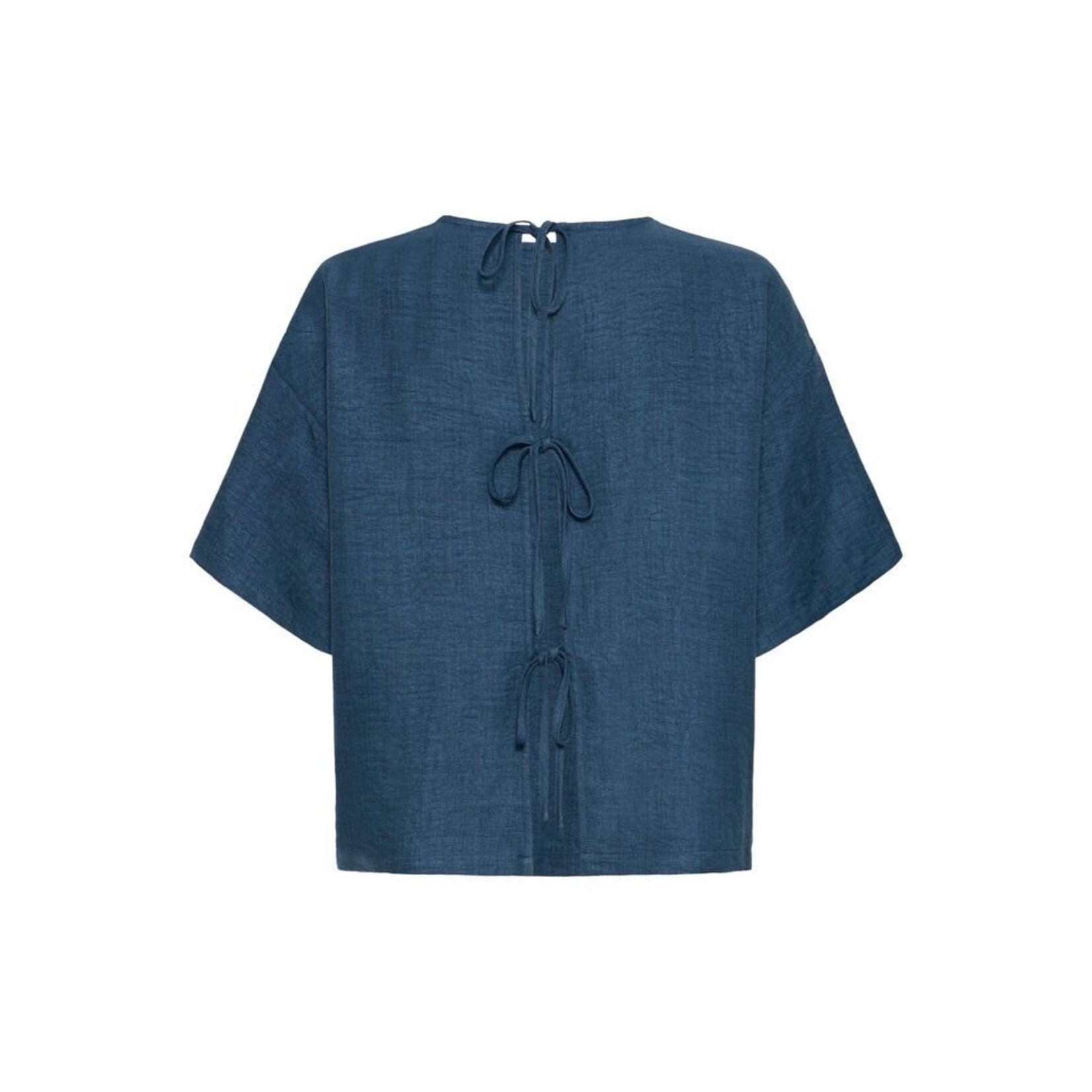 ICHI Ihkatico top strik blauw