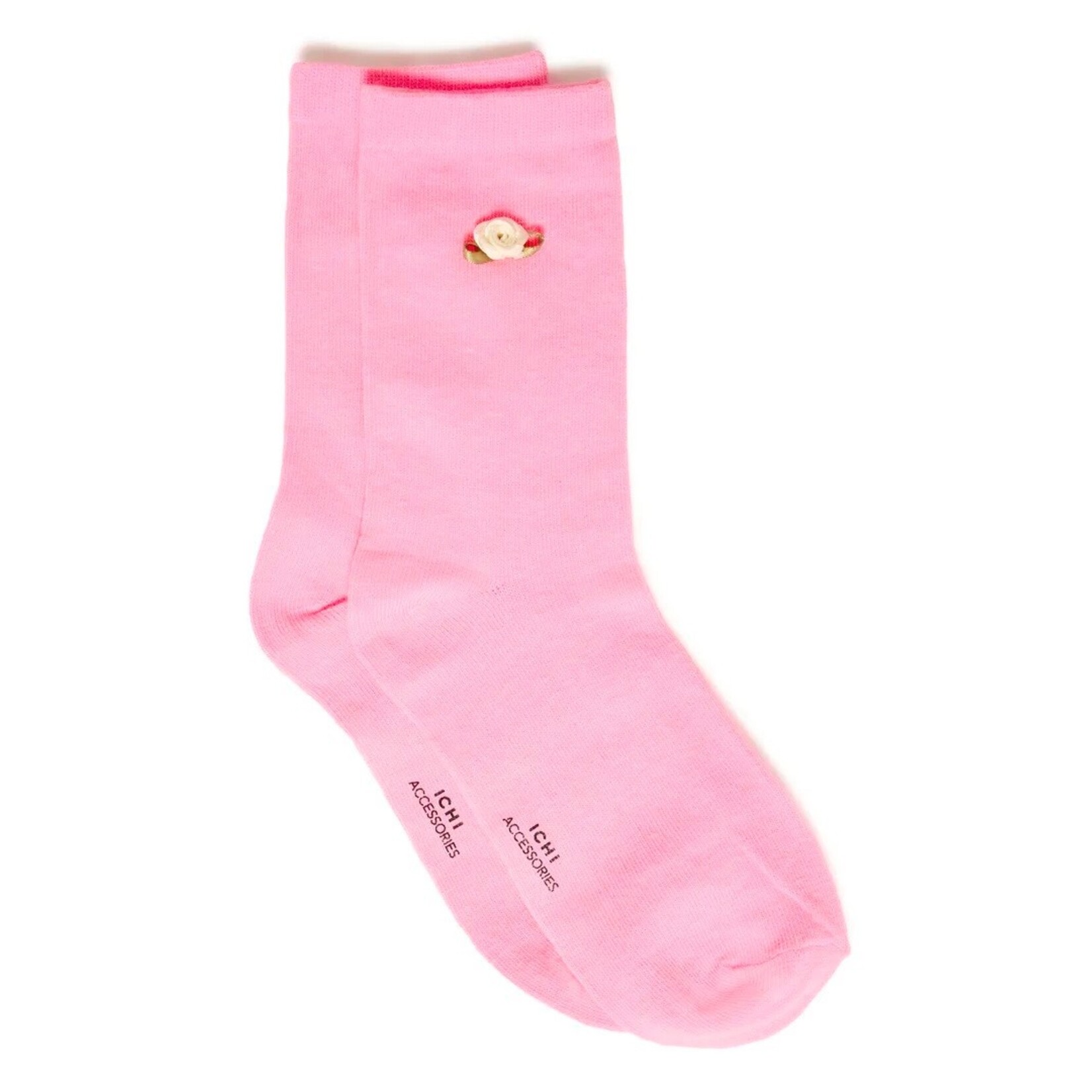 ICHI sokken Iarosa roos roze
