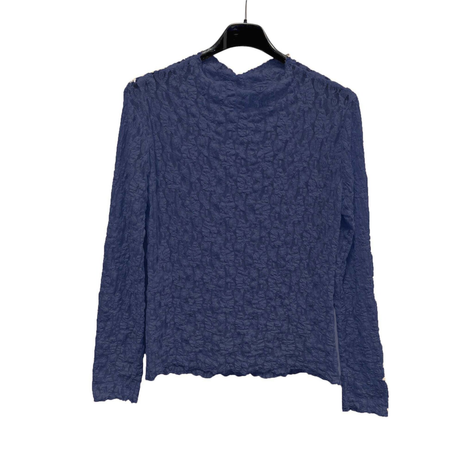 Kanten top Julia navy