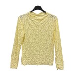 Kanten top Julia yellow