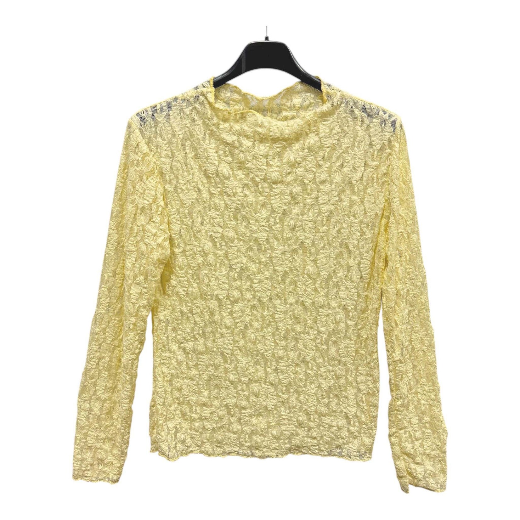 Kanten top Julia yellow