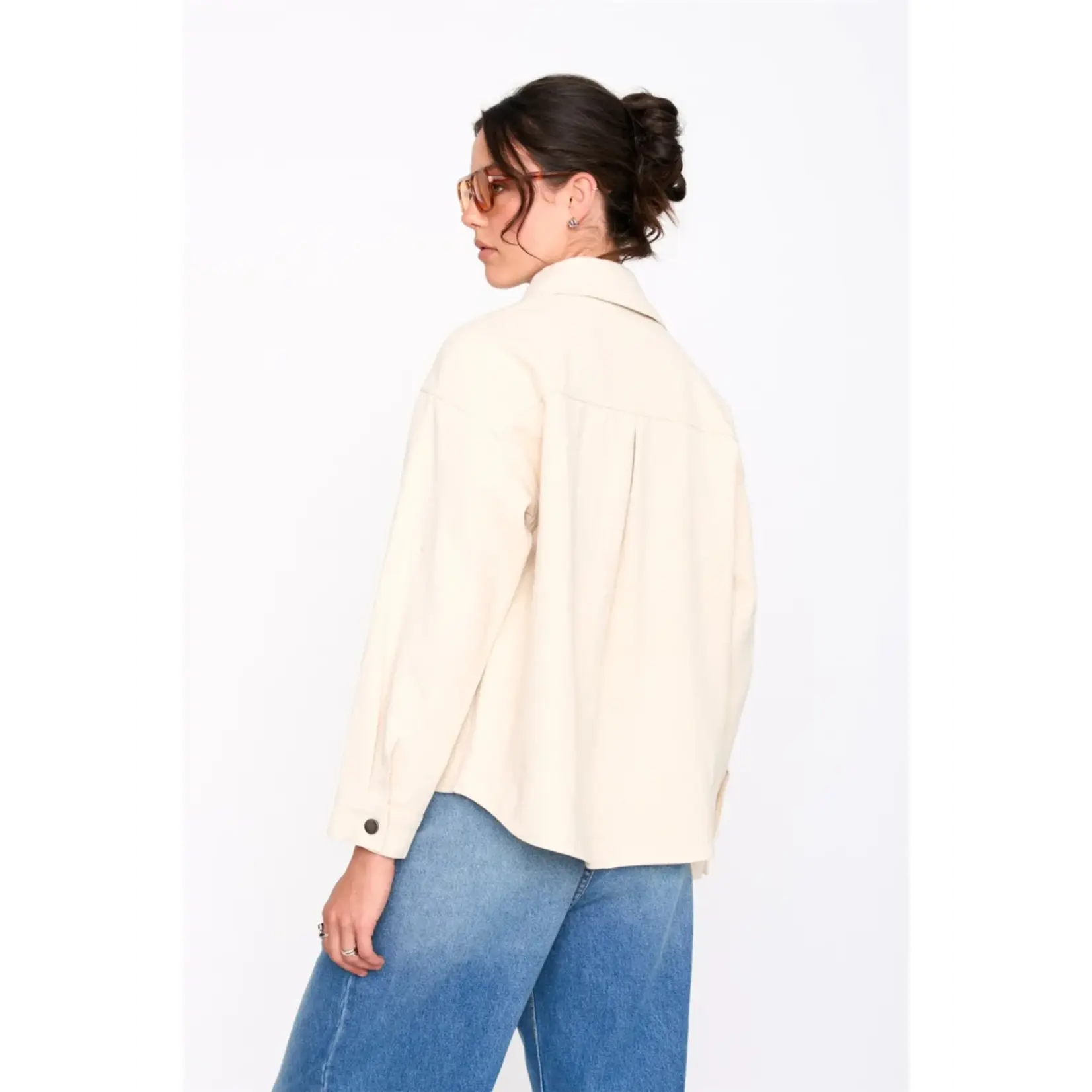 24Colours 24Colours jasje Louise beige