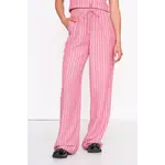 24Colours 24Colours  broek Jannie streep roze