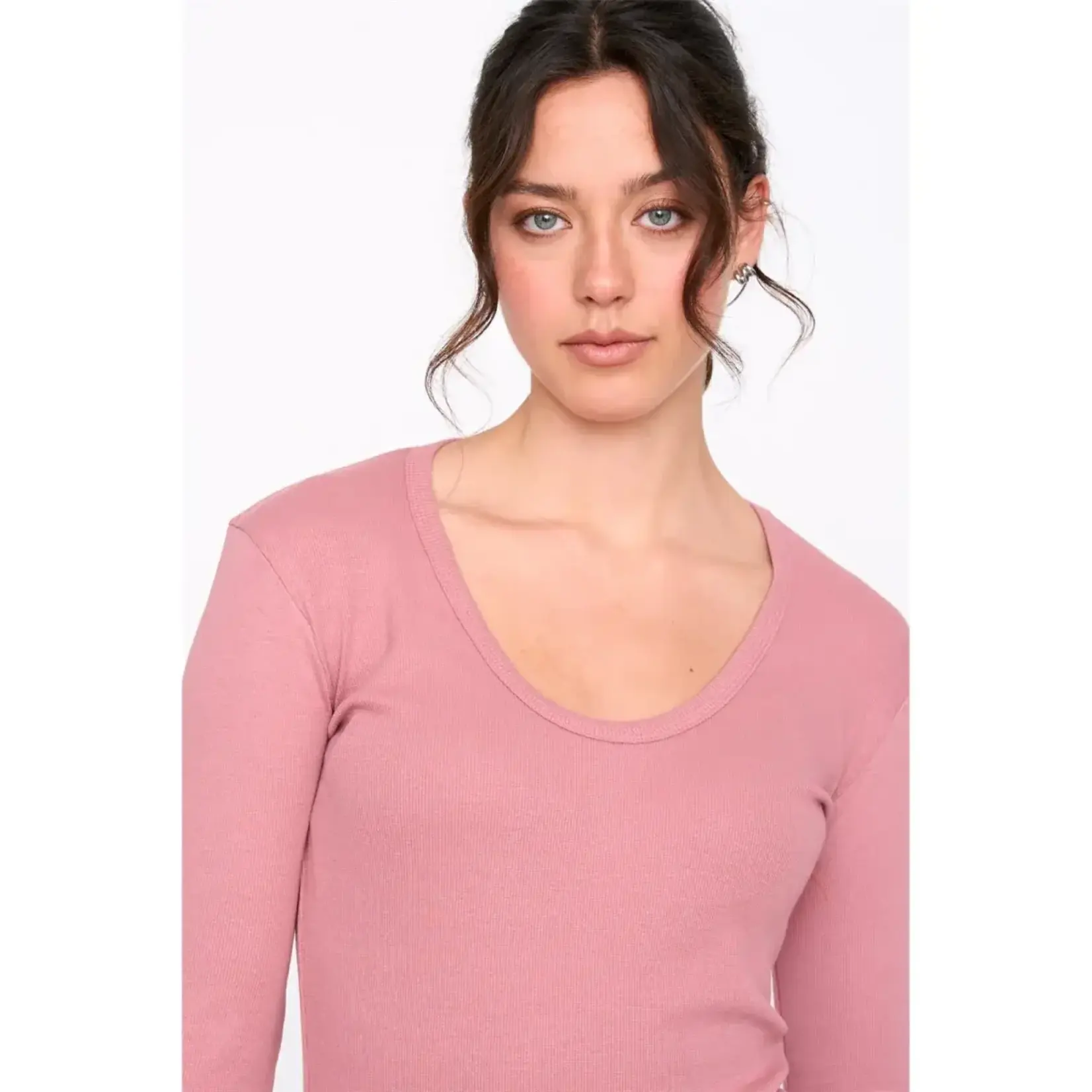 24Colours 24Colours longsleeve Merel roze