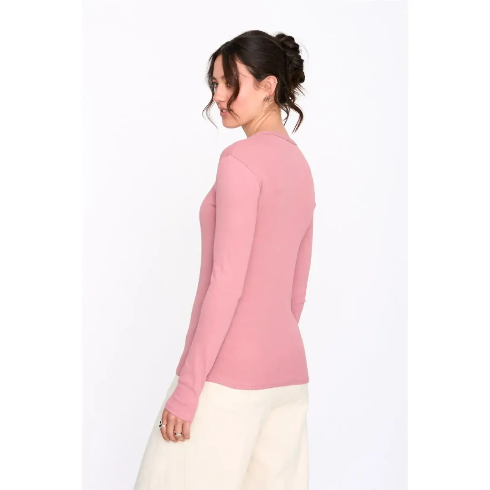 24Colours 24Colours longsleeve Merel roze