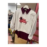 24Colours 24Colours sweater Robin wit