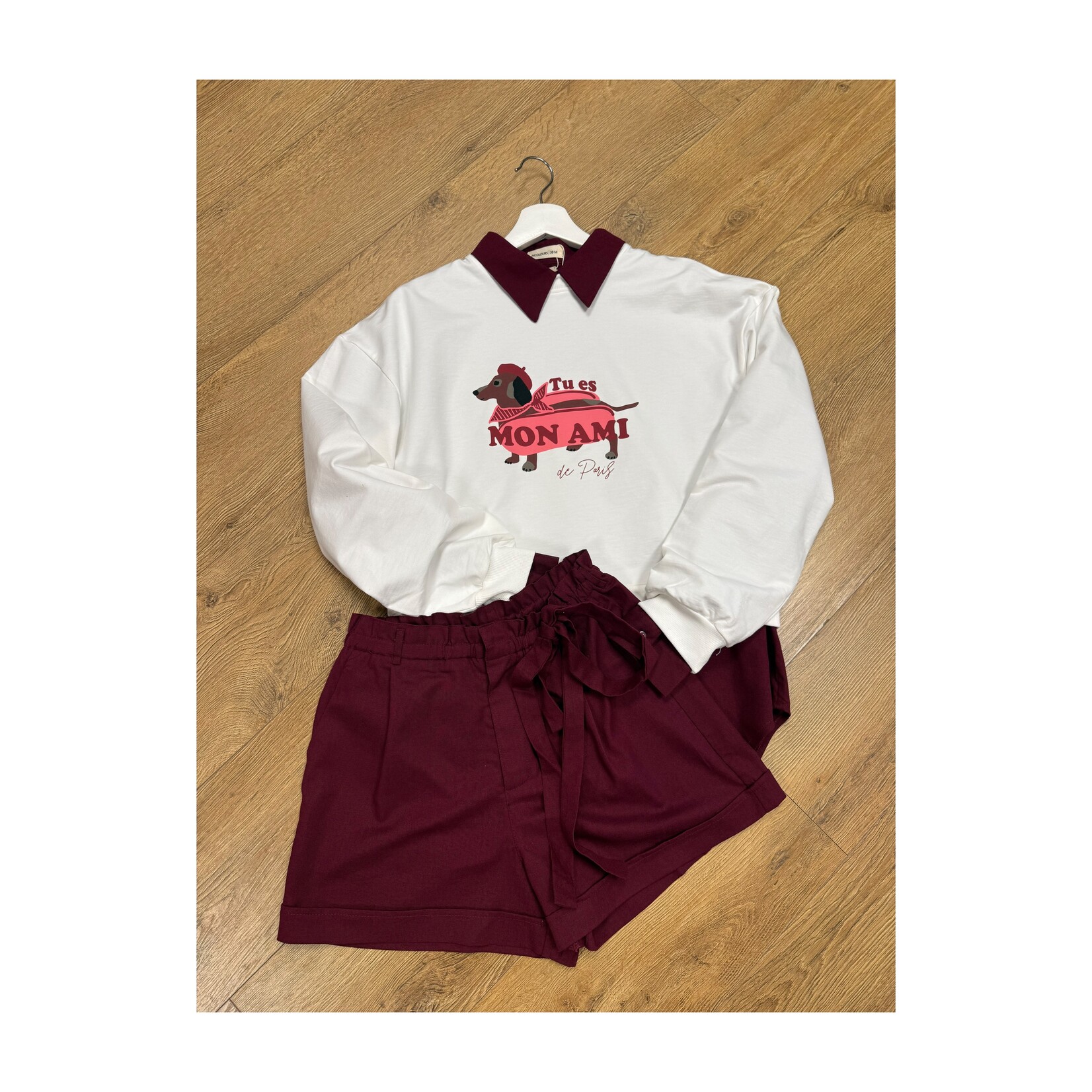 24Colours 24Colours sweater Robin wit