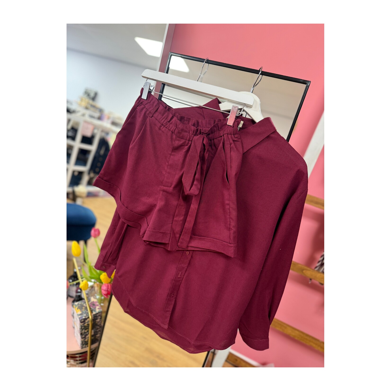 24Colours 24Colours blouse Loena rood