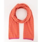 Sjaal Cassy streep oranje / roze