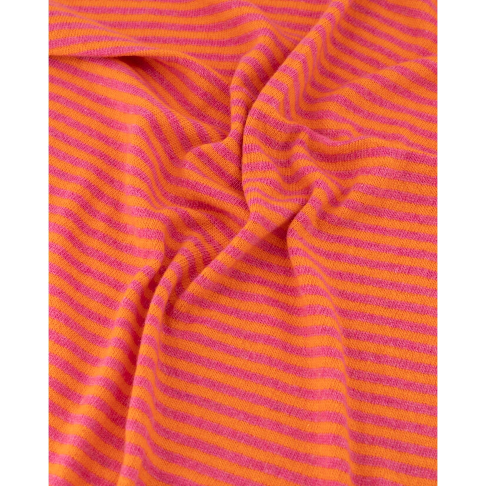 Sjaal Cassy streep oranje / roze