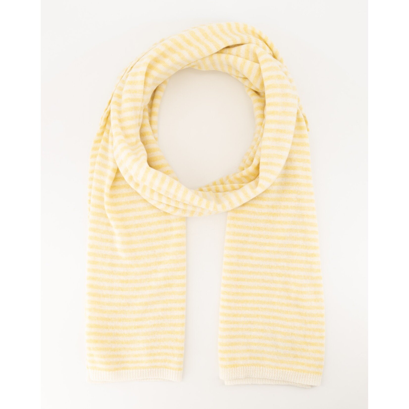 Sjaal Cassy streep geel