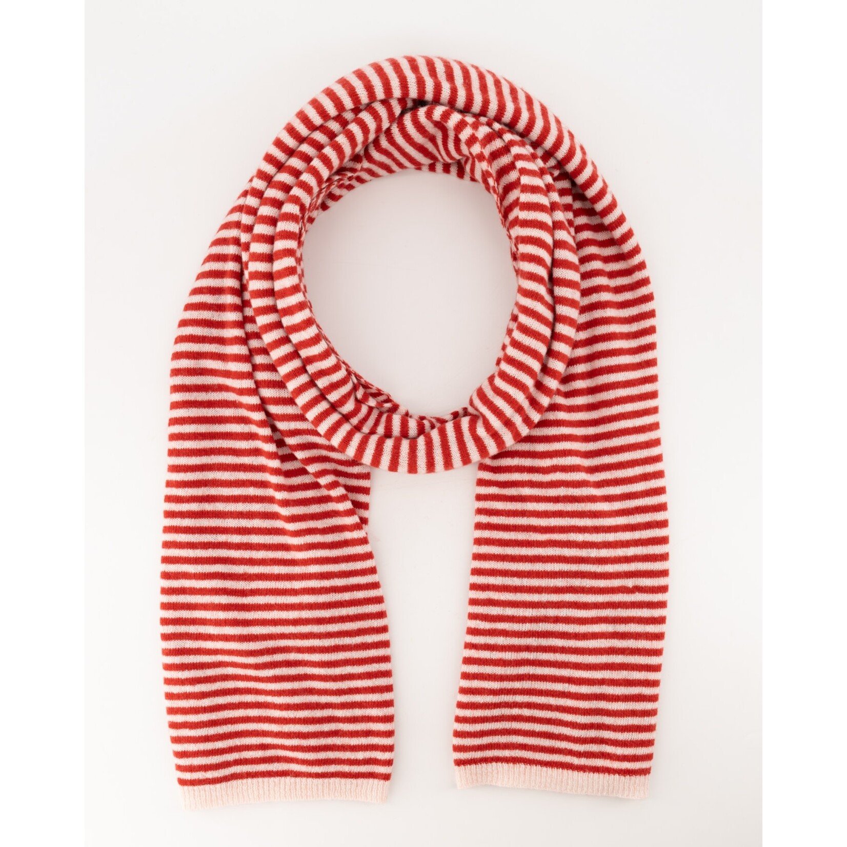 Sjaal Cassy streep rood