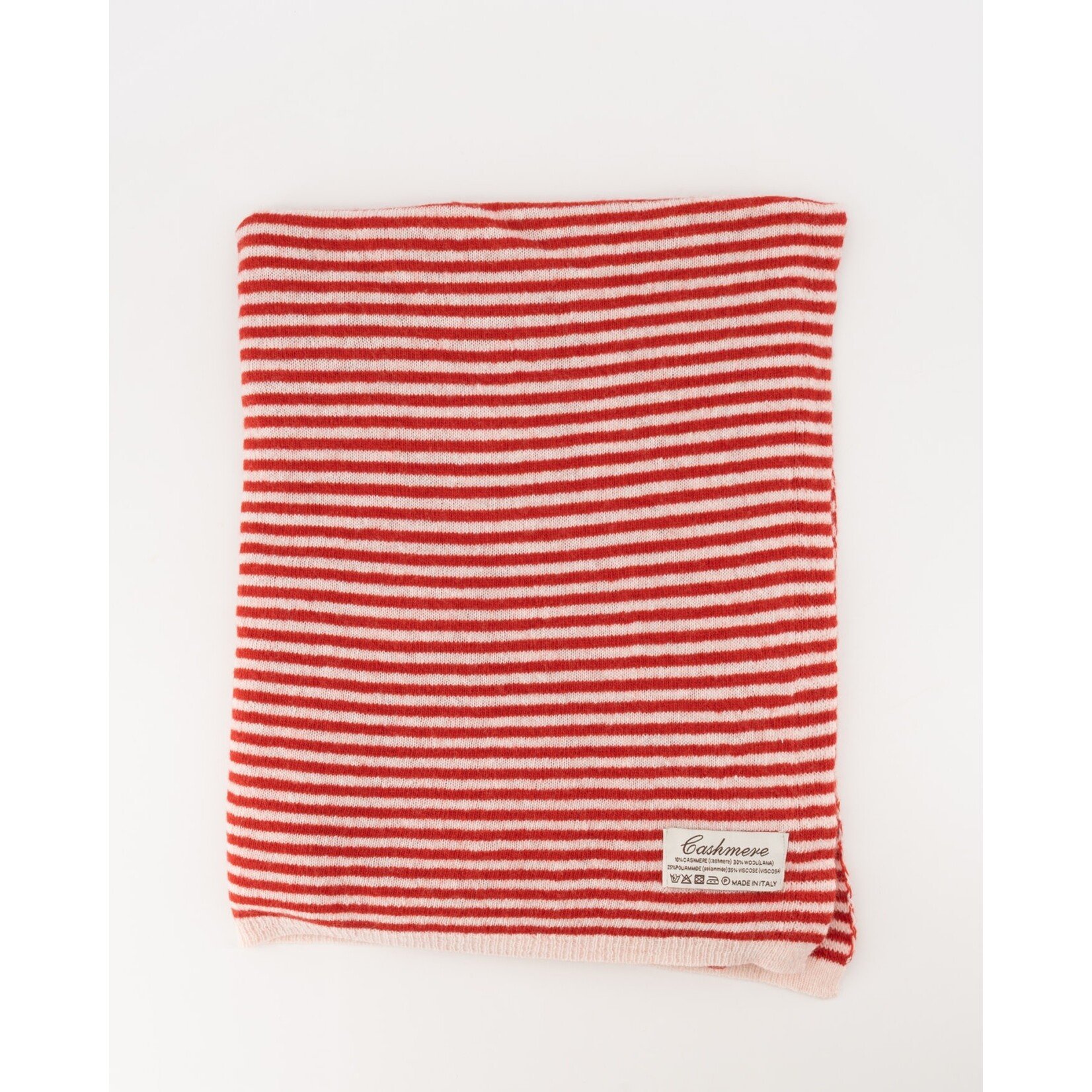 Sjaal Cassy streep rood