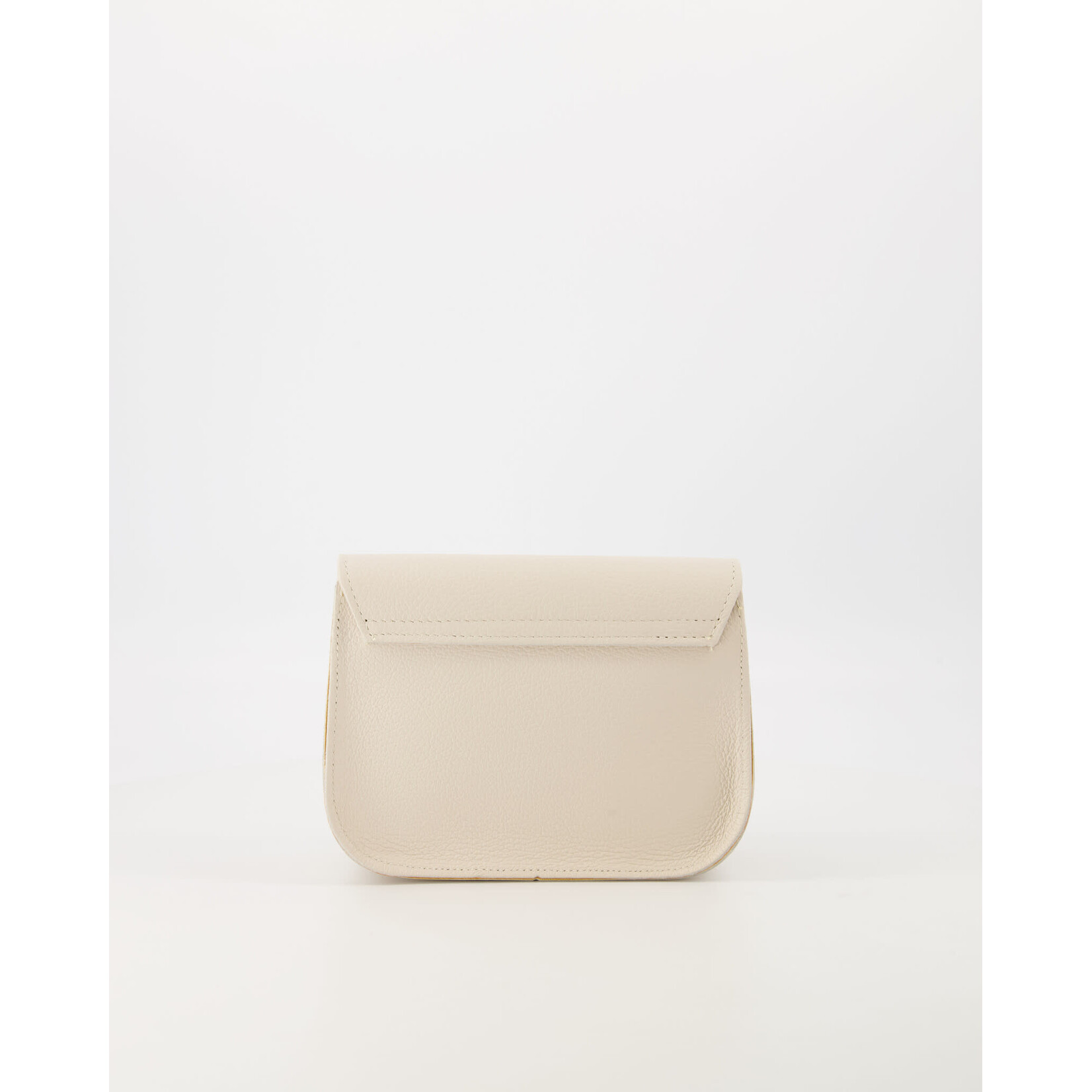 Leren tas Flora ecru