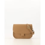 Leren tas Flora camel