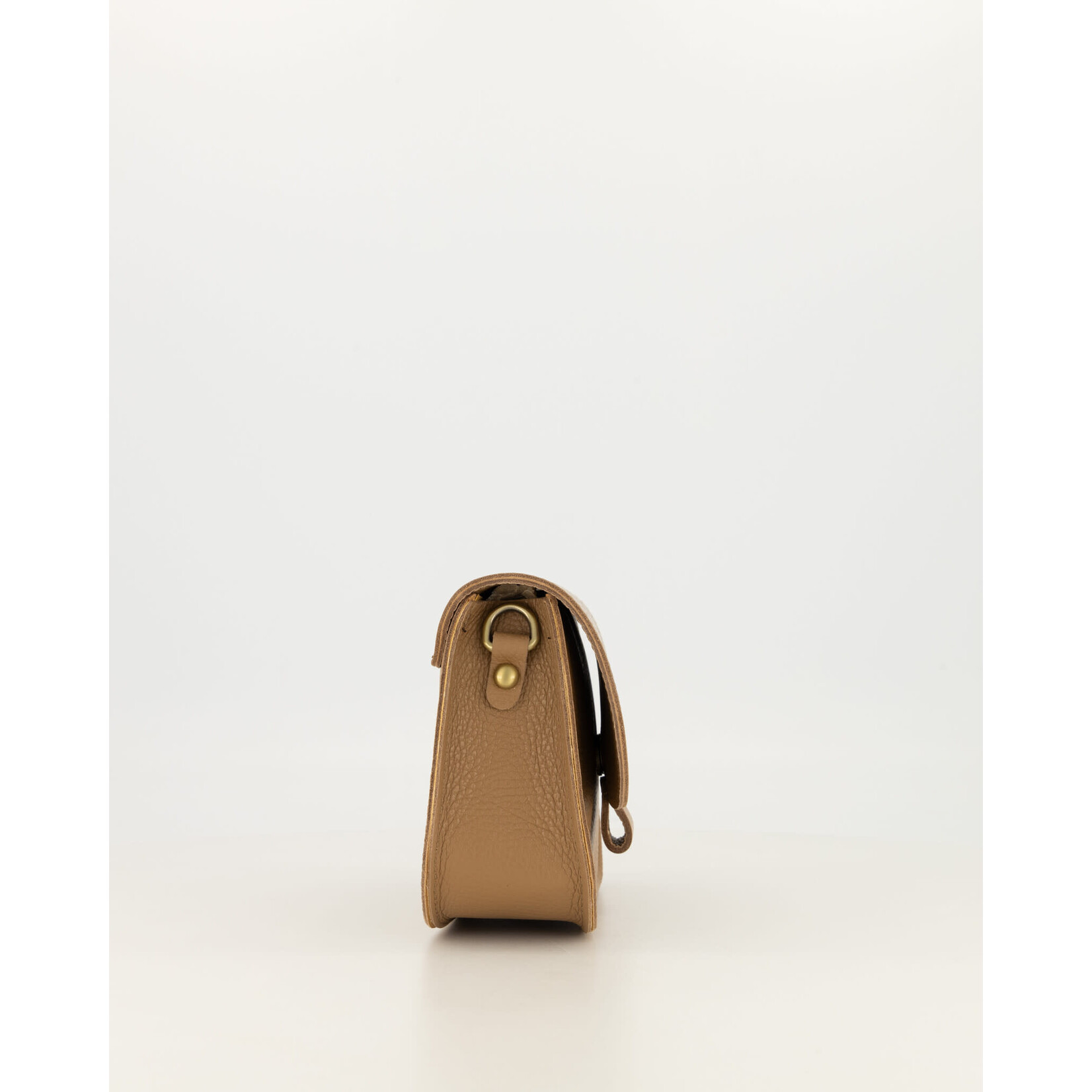 Leren tas Flora camel