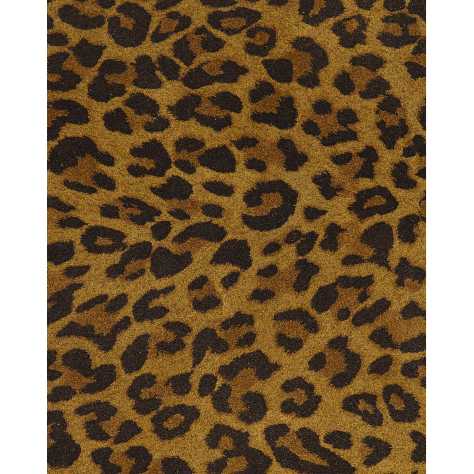 Suede tas Loreen leopard