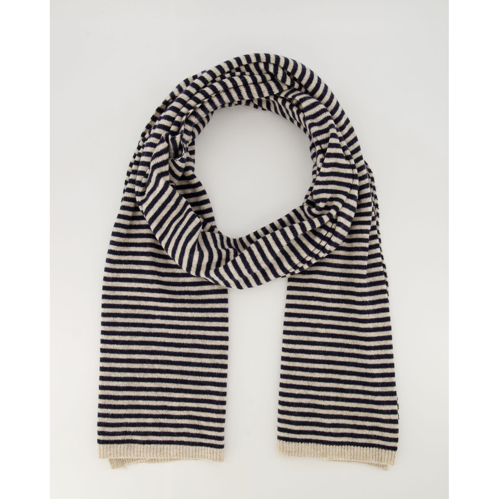 Sjaal Cassy streep navy