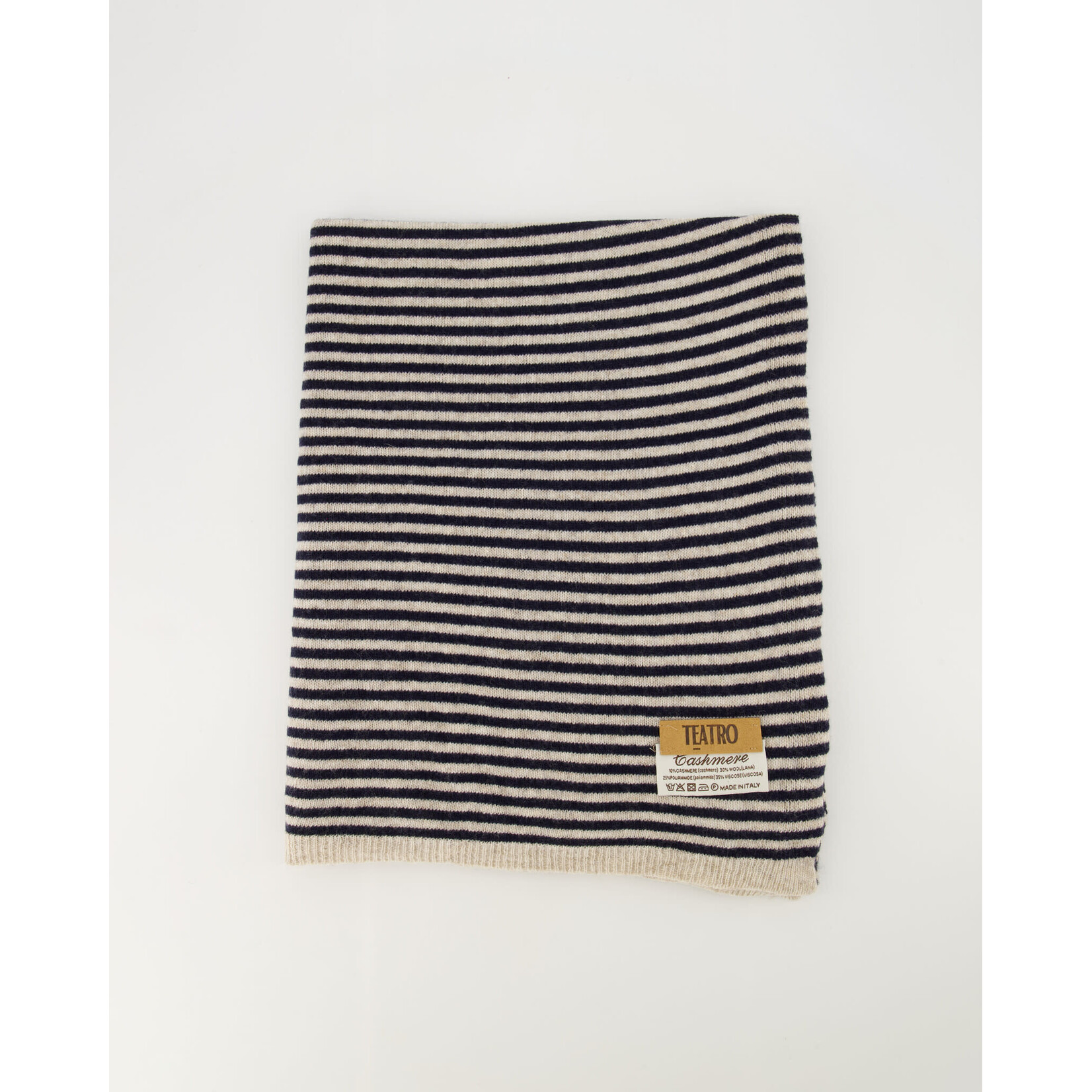 Sjaal Cassy streep navy